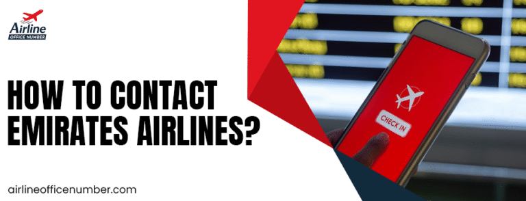 How to contact Emirates airlines